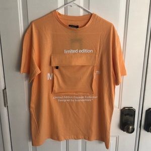Boohoo Man Limited Edition Large pocket T-shirt